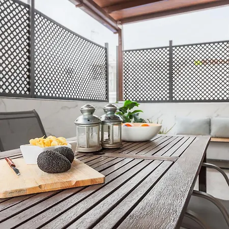 Fantastico Atico 2 Hab Gran Terraza Sevilla/triana شقة *